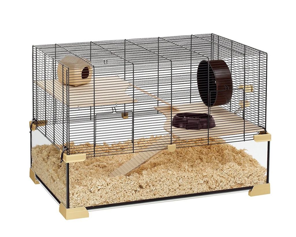 Ferplast Karat 80 Cage en Verre pour Hamsters et Souris