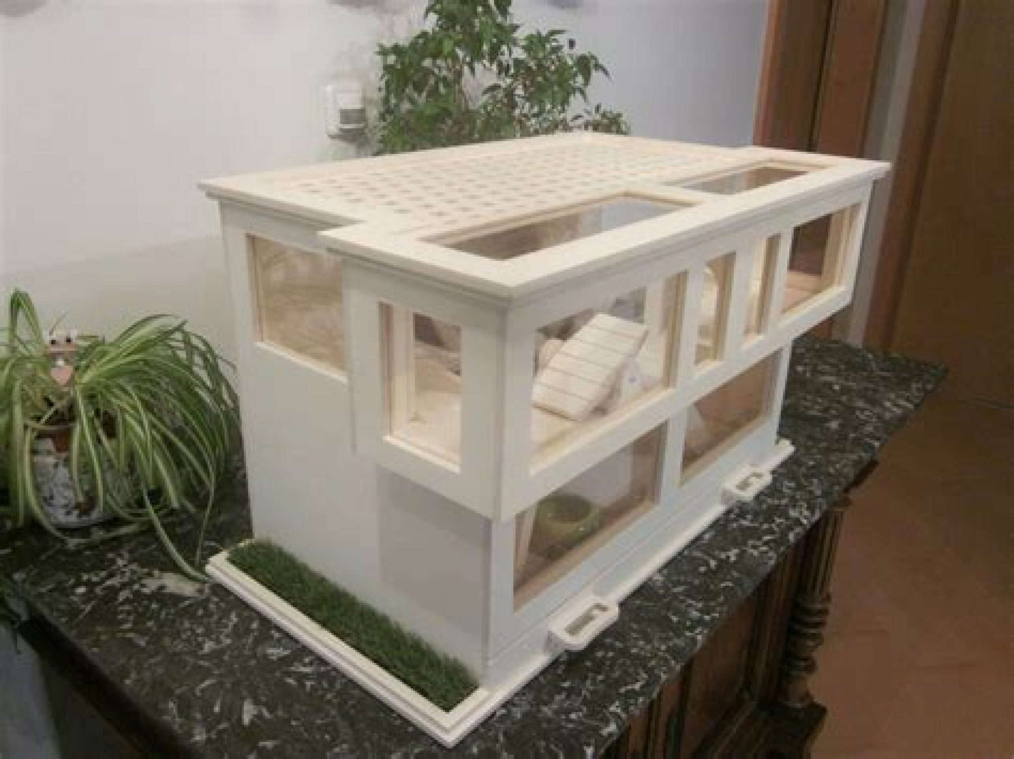 Cage à hamster en bois nous cette cage à hamster en bois